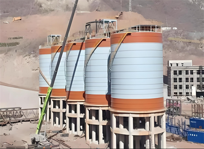 香洲高架钢板仓